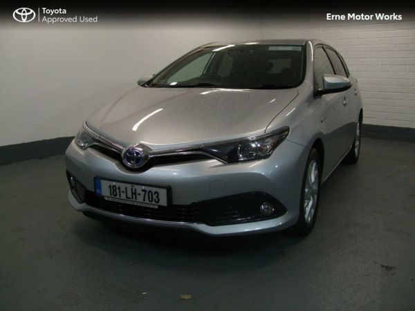 Toyota Auris Hatchback, Petrol Hybrid, 2018, Grey