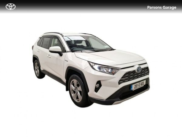 Toyota RAV4 SUV, Petrol Hybrid, 2020, White