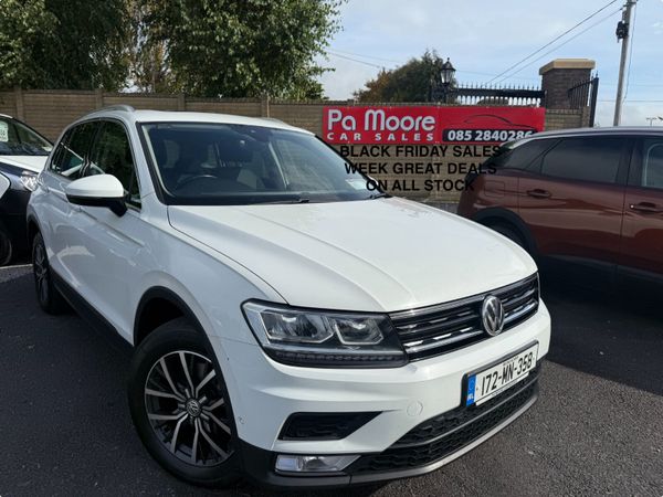 Volkswagen Tiguan SUV, Diesel, 2017, White