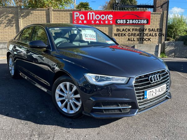 Audi A6 Saloon, Diesel, 2017, Blue