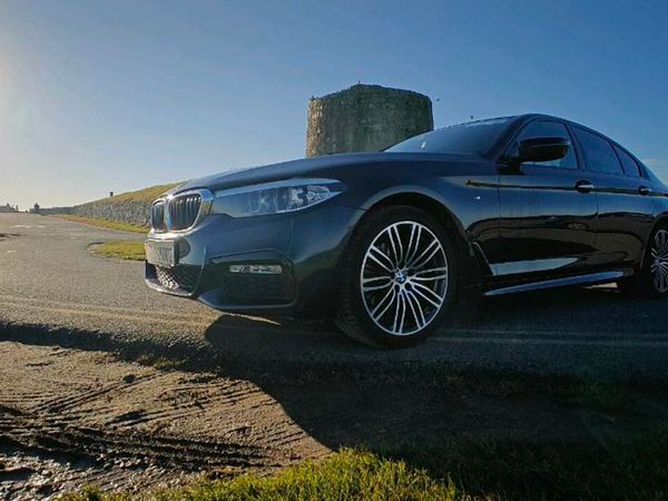 BMW 5-Series Saloon, Diesel, 2017, Black
