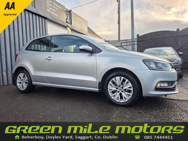 Volkswagen Polo Hatchback, Petrol, 2015, Silver