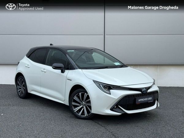 Toyota Corolla Hatchback, Petrol Hybrid, 2021, White