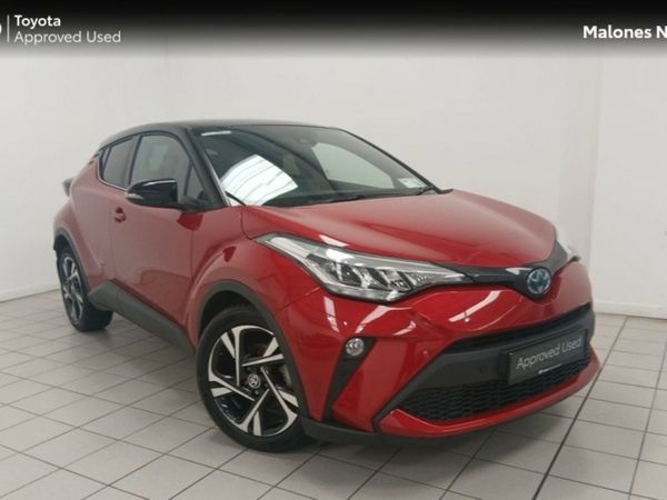 Toyota C-HR SUV, Petrol Hybrid, 2022, Red