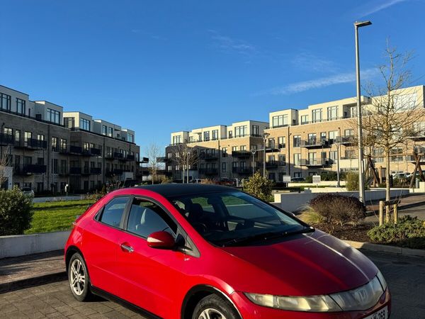 Honda Civic Hatchback, Petrol, 2007, Red