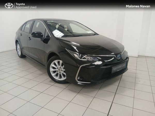 Toyota Corolla Saloon, Petrol Hybrid, 2022, Black