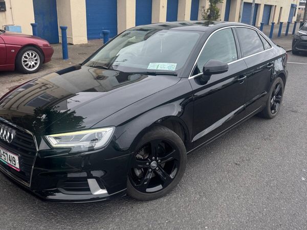 Audi A3 Saloon, Petrol, 2018, Black
