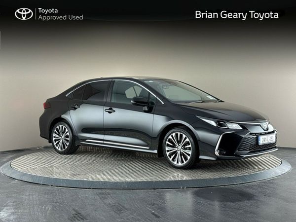 Toyota Corolla Saloon, Petrol Hybrid, 2024, Black