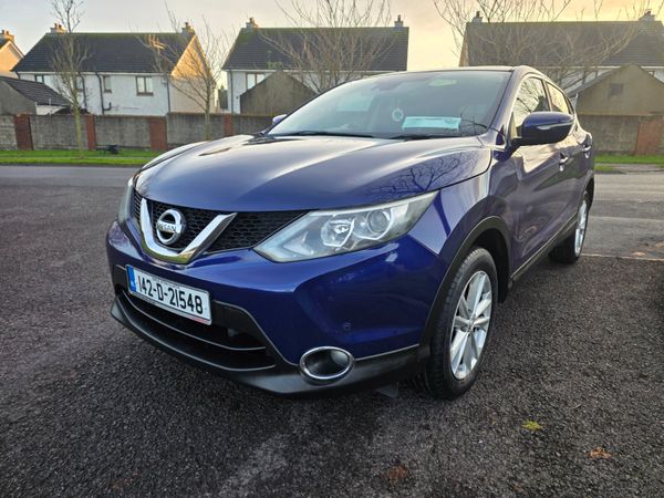 Nissan Qashqai Hatchback, Petrol, 2014, Blue
