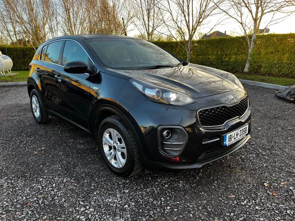 Kia Sportage SUV, Diesel, 2018, Black