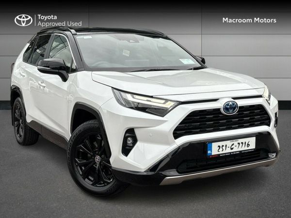 Toyota RAV4 SUV, Petrol Hybrid, 2025, White