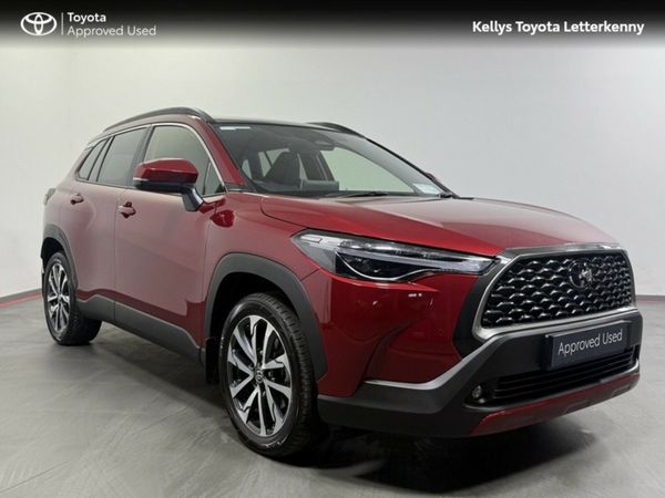 Toyota Corolla Cross Hatchback, Petrol Hybrid, 2025, Red