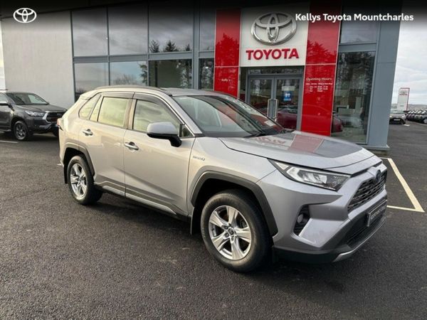 Toyota RAV4 SUV, Petrol Hybrid, 2020, Silver
