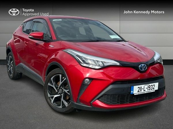 Toyota C-HR SUV, Petrol Hybrid, 2021, Red