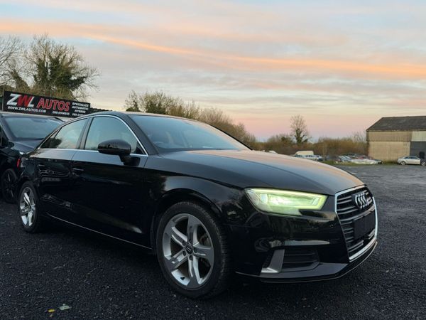 Audi A3 Saloon, Petrol, 2017, Black