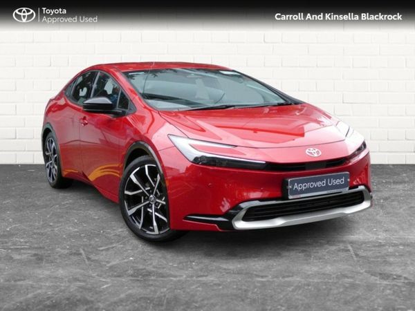 Toyota Prius Hatchback, Petrol Plug-in Hybrid, 2025, Red
