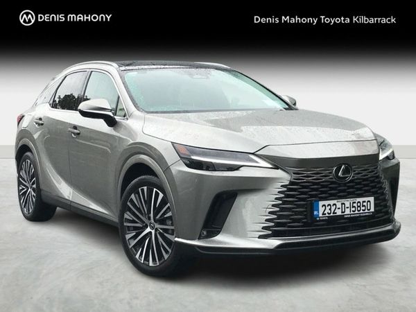 Lexus RX SUV, Petrol Plug-in Hybrid, 2023, Grey