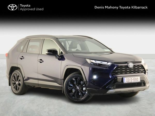 Toyota RAV4 SUV, Petrol Hybrid, 2022, Blue