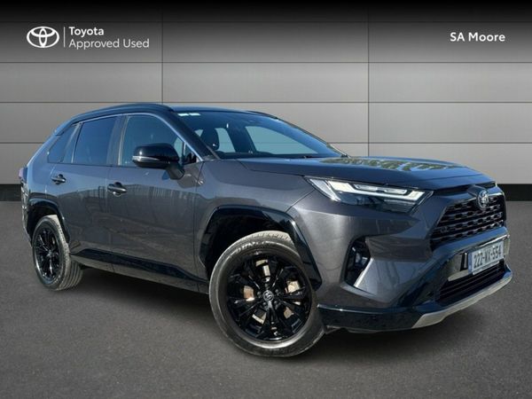 Toyota RAV4 SUV, Petrol Hybrid, 2022, Grey