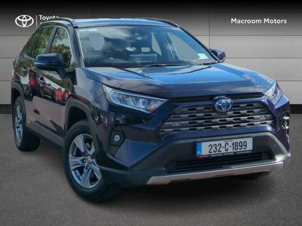 Toyota RAV4 SUV, Petrol Hybrid, 2023, Blue