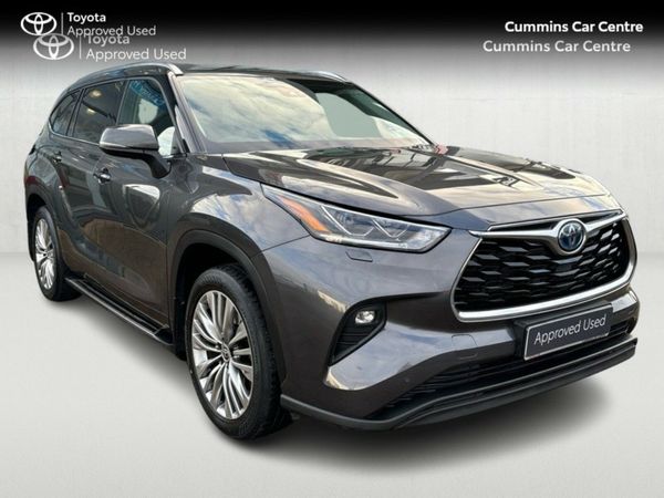 Toyota Highlander Estate, Petrol Hybrid, 2022, Grey