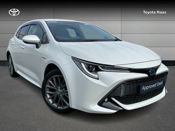 Toyota Corolla Hatchback, Petrol Hybrid, 2020, White
