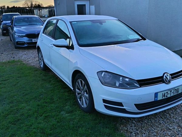 Volkswagen Golf Hatchback, Diesel, 2014, White