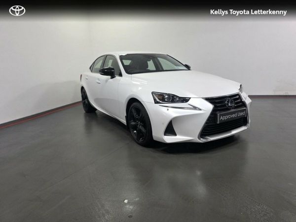 Lexus IS Saloon, Petrol Hybrid, 2018, White