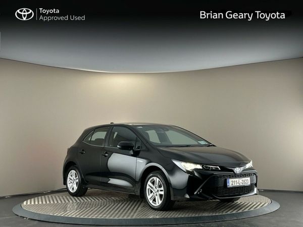 Toyota Corolla Hatchback, Petrol Hybrid, 2021, Black