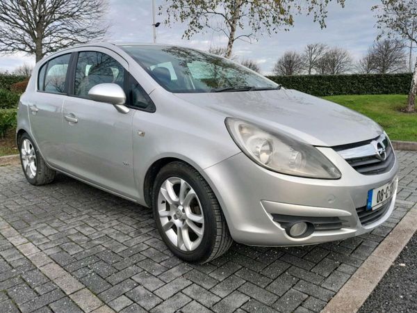 Opel Corsa Hatchback, Petrol, 2008, Silver
