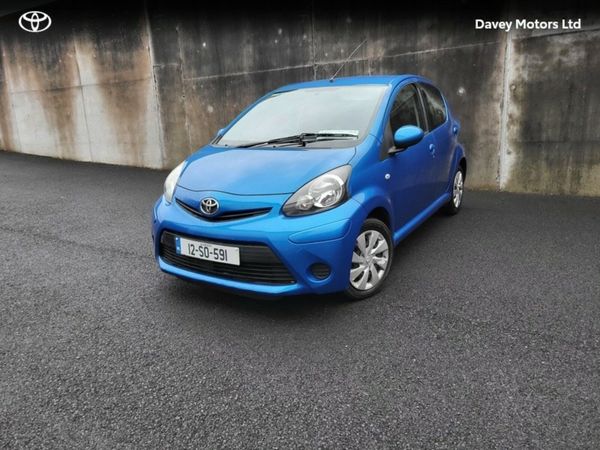 Toyota Aygo Hatchback, Petrol, 2012, Blue