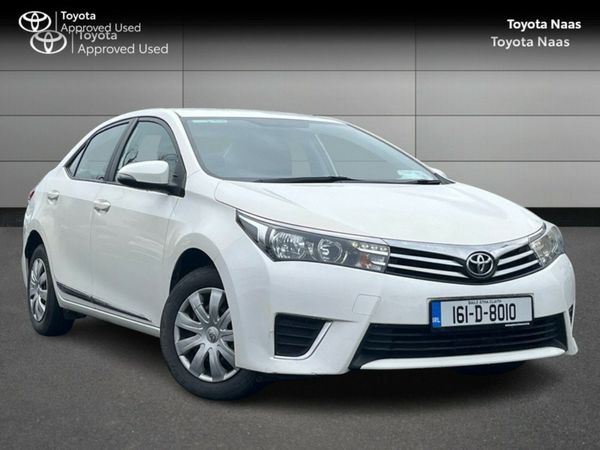 Toyota Corolla Saloon, Petrol, 2016, White