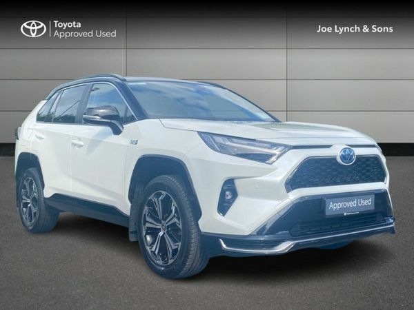 Toyota RAV4 Estate, Petrol Plug-in Hybrid, 2022, White