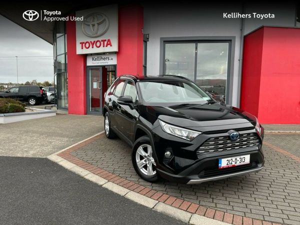 Toyota RAV4 SUV, Petrol Hybrid, 2021, Black