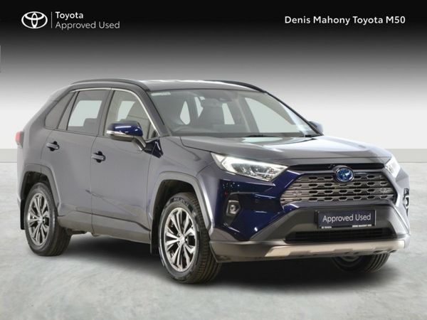 Toyota RAV4 SUV, Petrol Hybrid, 2024, Blue