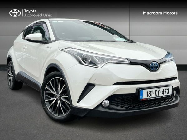 Toyota C-HR SUV, Petrol Hybrid, 2018, White
