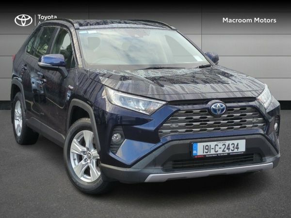Toyota RAV4 SUV, Petrol Hybrid, 2019, Blue