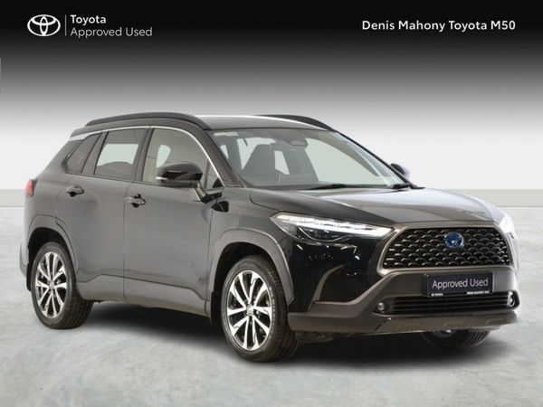 Toyota Corolla Cross SUV, Petrol Hybrid, 2023, Black