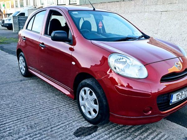 Nissan Micra Hatchback, Petrol, 2012, Red
