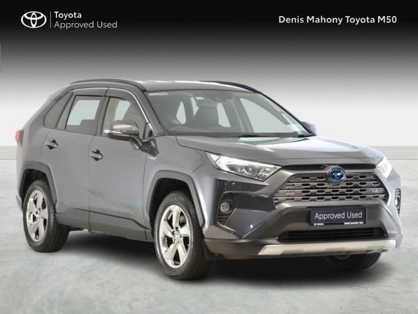 Toyota RAV4 SUV, Petrol Hybrid, 2021, Grey