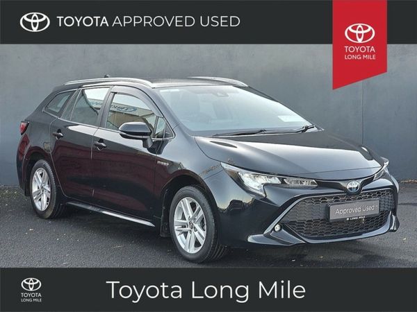 Toyota Corolla Estate, Petrol Hybrid, 2020, Black