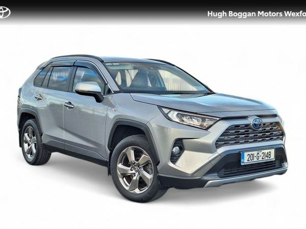 Toyota RAV4 SUV, Petrol Hybrid, 2020, Silver