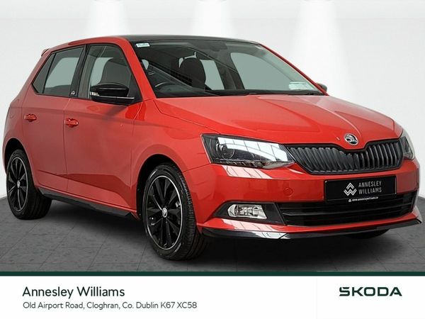 Skoda Fabia Hatchback, Petrol, 2017, Red