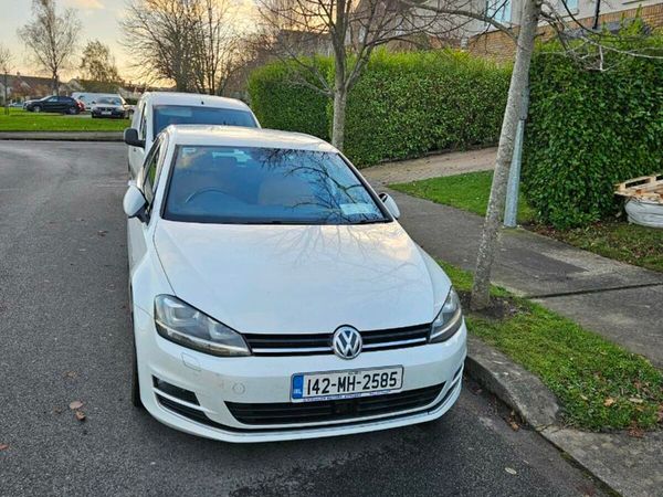 Volkswagen Golf Hatchback, Petrol, 2014, White