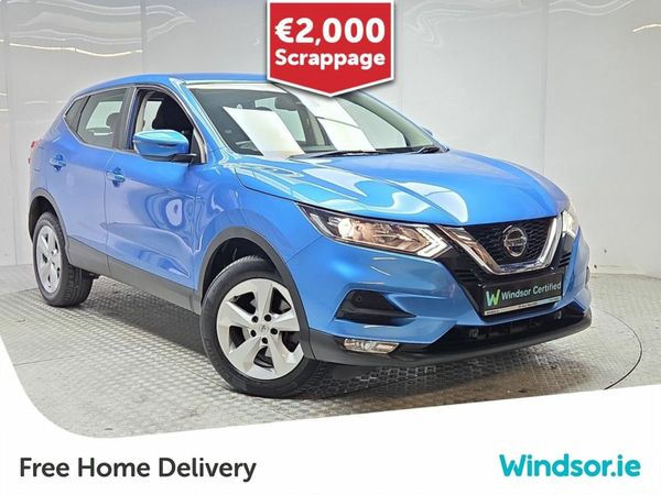 Nissan Qashqai Hatchback, Petrol, 2019, Blue