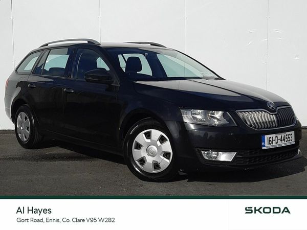 Skoda Octavia Estate, Diesel, 2016, Black