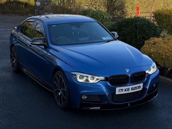 BMW 3-Series Saloon, Diesel, 2017, Blue