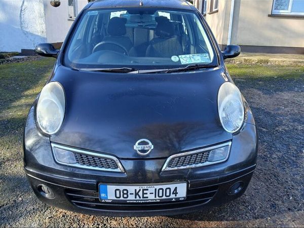 Nissan Micra Hatchback, Petrol, 2008, Black