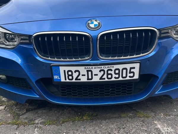 BMW 3-Series Saloon, Petrol Plug-in Hybrid, 2018, Blue