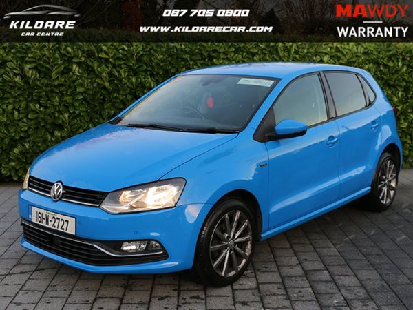 Volkswagen Polo Hatchback, Petrol, 2016, Blue